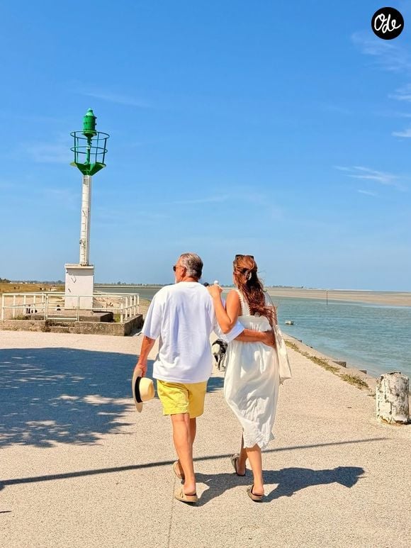 Anouchka Delon officialise son couple avec son ancien avocat Frank Berton, avec une photo publiée sur Instagram. Août 2026.
