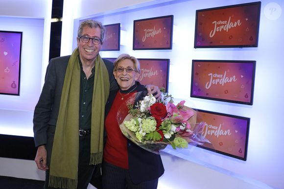Exclusif - Patrick Balkany et Isabelle Balkany - Enregistrement de l'émission "Chez Jordan" à Paris le 28 mars 2023. © Cédric Perrin/Bestimage