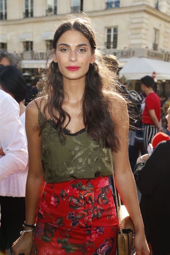 Tatiana Silva - Arrivées au défilé de mode "Fendi", collection Haute-Couture automne-hiver 2018/2019, à Paris. Le 4 juillet 2018