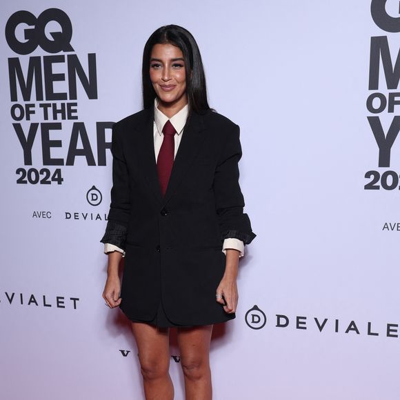 Leila Bekhti - People au photocall de la soirée "GQ Men of the Year awards 2024" à l'hôtel Plaza à Paris. Le 20 novembre 2024 © Denis Guignebourg / Bestimage