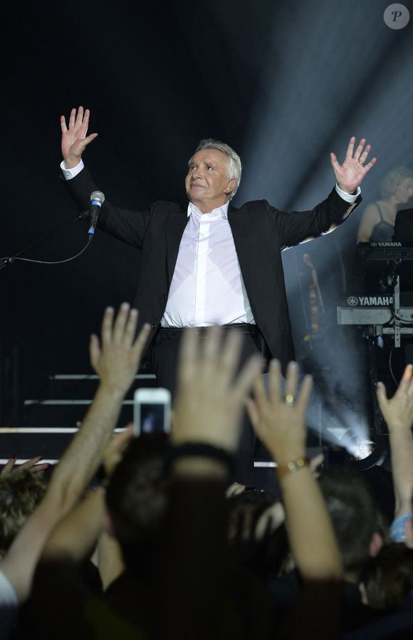 Michel Sardou en concert a l'Olympia a Paris le 7 juin 2013. © Bestimage