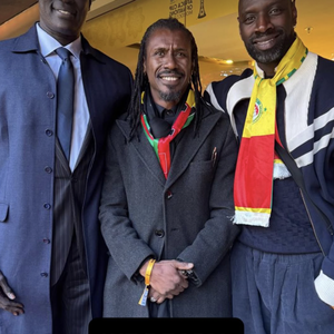 Omar Sy assiste au sacre du Sénégal à la finale de la CAN