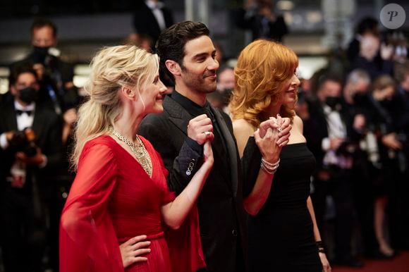 Mélanie Laurent, Tahar Rahim, Mylène Farmer - Montée des marches du film " Flag Day" lors du 74ème Festival International du Film de Cannes. Le 10 juillet 2021
© Borde-Jacovides-Moreau / Bestimage