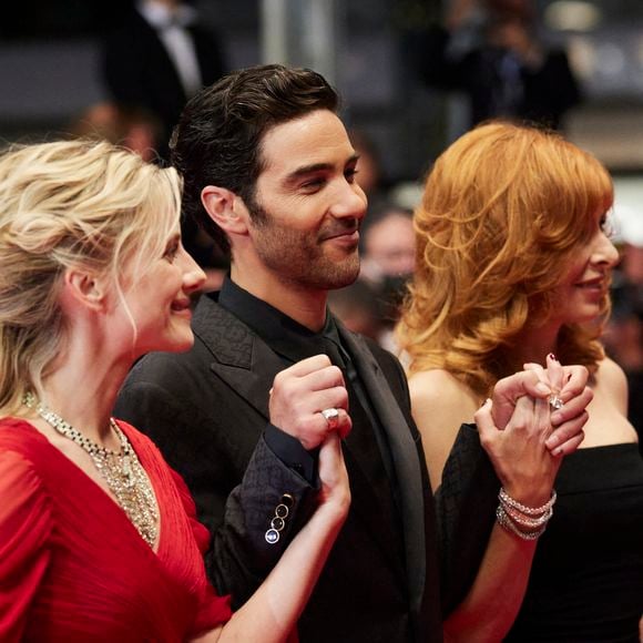 Mélanie Laurent, Tahar Rahim, Mylène Farmer - Montée des marches du film " Flag Day" lors du 74ème Festival International du Film de Cannes. Le 10 juillet 2021
© Borde-Jacovides-Moreau / Bestimage
