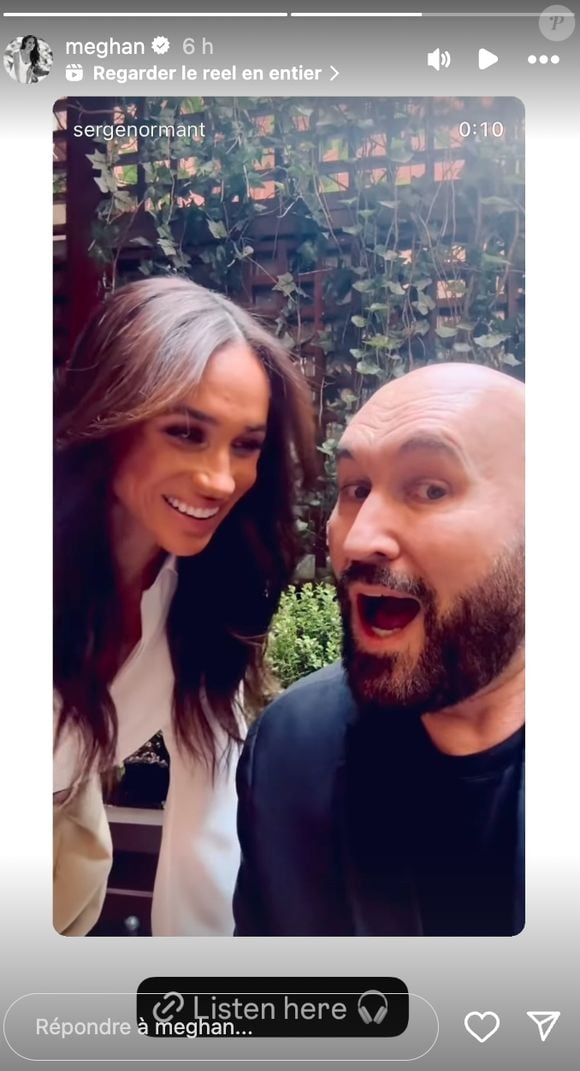 Meghan Markle attendue au TIME100 Summit à New York ce mercredi 23 avril 2025 (Capture d'écran Instagram)