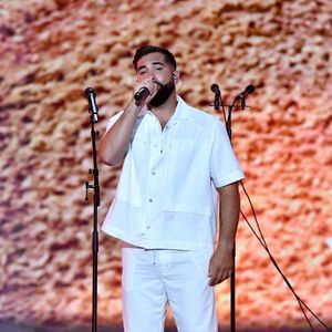 Exclusif - Kendji Girac - Enregistrement de l'émission "La chanson de l'année" dans les Arènes de Nîmes, présentée par N.Aliagas et diffusée le 17 juin sur TF1
© Bruno Bebert-Christophe Clovis / Bestimage