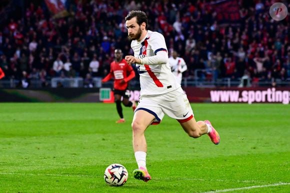 Khvicha Kvaratskhelia - Match de ligue 1 entre Rennes Vs PSG (Paris Saint-Germain) (1-4) à Rennes. © Dante Badano / PsnewZ / Bestimage
