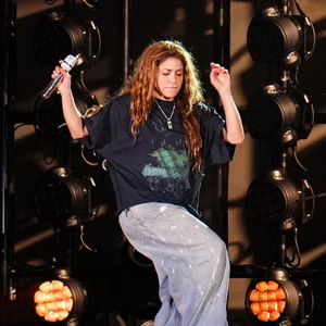 Shakira se produit lors d'une répétition en vue du prochain concert "Global Citizen", le 26 septembre 2025 à New York.

© STARMAX / BESTIMAGE