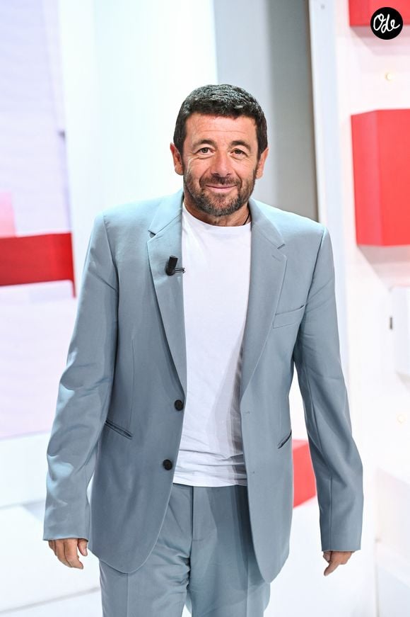 Exclusif - Patrick Bruel - Enregistrement de l'émission de rentrée "Vivement Dimanche" présentée par M. Drucket et qui sera diffusée le 3 septembre 2023 sur France 3 au Studio Gabriel à Paris le 28 aout 2023. © Guillaume Gaffiot/Bestimage