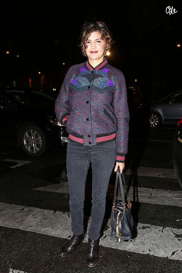Audrey Tautou à la soirée Coach à l'hôtel Salomon de Rothschild à Paris, le 1er mars 2016. Crédit Bestimage