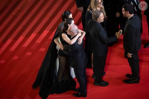 Marion Cotillard, Noémie Merlant, Thierry Frémaux, Franco Nero - Montée des marches du film " Roma elastica " lors du 79ème Festival International du Film de Cannes, le 20 mai 2026.

© Camilla Canalini / Bestimage