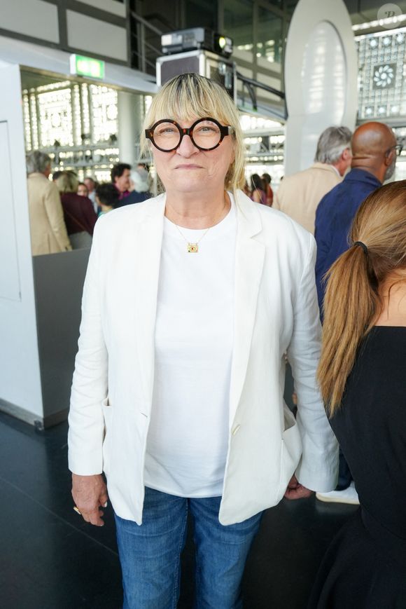 Christine Bravo - Vernissage de l'exposition "Le mystère Cléopâtre" à l'Institut du Monde Arabe à Paris le 17 juin 2025. © Anne-Sophie Guebey/Bestimage
