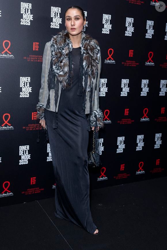 Diana Bartlett au photocall du 22ème dîner de la mode pour le Sidaction à Paris le 30 janvier 2025.
© Olivier Borde / Bestimage