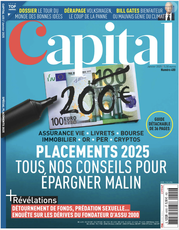 Couverture du magazine Capital