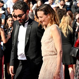 Benjamin Mahon de Monaghan et sa compagne Camille Cottin - Montée des marches du film « L’amour ouf » lors du 77ème Festival International du Film de Cannes, au Palais des Festivals à Cannes. Le 23 mai 2024
© Bruno Bebert / Bestimage