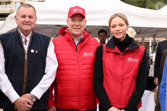 Le couple a revêtu sa tenue de sport.

Le prince Albert II de Monaco et la princesse Charlène - Le " Road Safety Day ", organisé par la Fondation Princesse Charlene, Monaco le 29 mars 2026. © Claudia Albuquerque / Bestimage