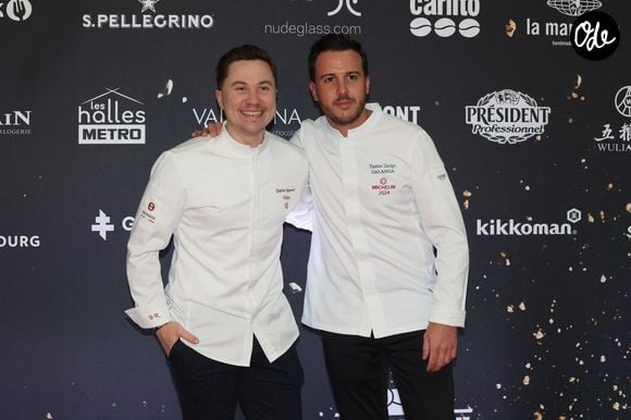 Des groupes comme LVMH, Cartier, Moët Hennessy et BMW lui font déjà confiance.

Baptiste Renouard, Thomas Danigo - Cérémonie du Guide Michelin France 2025 au Centre des Congrès Robert Shuman à Metz le 31 mars 2025. © Jean-Marc Lhomer/Bestimage