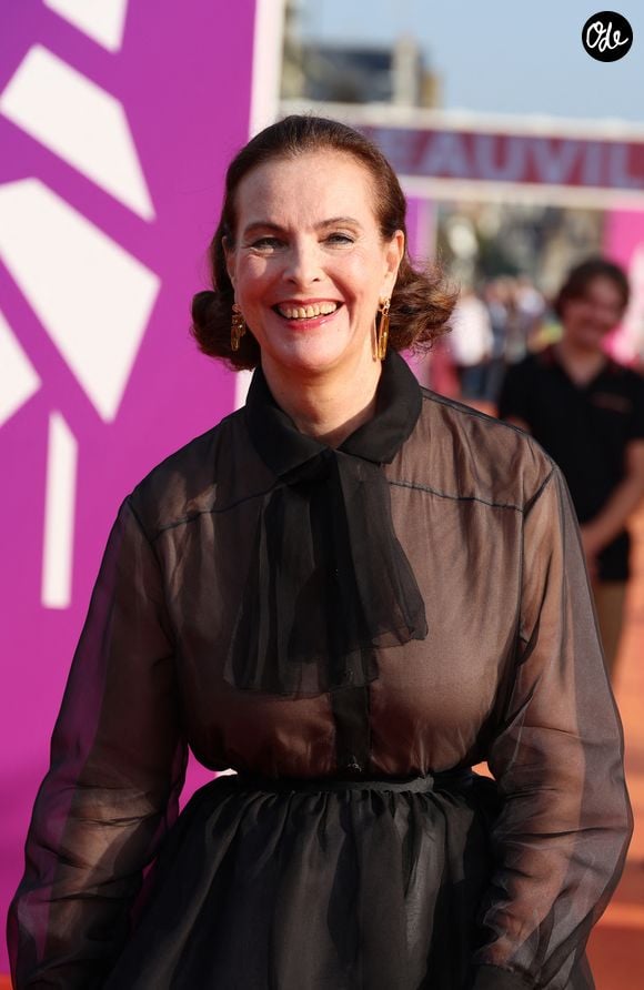 Carole Bouquet - Arrivées à la cérémonie de clôture et la projection du film "Joika" lors de la 49ème édition du festival du film américain de Deauville le 9 septembre 2023.

© Denis Guignebourg / Bestimage