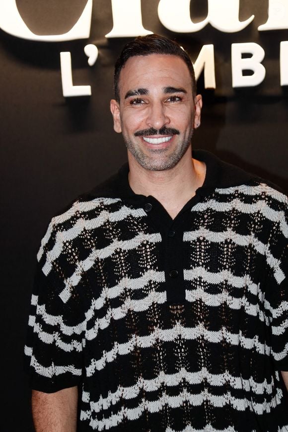 Adil Rami - Avant-première du docu-série "Clarisse, dans l'ombre des stars" produit par Mediawan et porté par Clarisse Castan et qui sera diffusé sur 6Ter et Netflix en fin de mois au siège social de Médiawan à Paris, France, le 01 juillet 2025. © Christophe Clovis / Bestimage