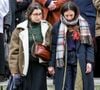 Tout comme leur père, le discret Jimmy.
Pia Laborde et Gabrièle Laborde, les filles de C.Laborde - Sortie des obsèques de Catherine Laborde en l’église Saint-Roch à Paris, le 6 février 2025. © Jacovides - Moreau / Bestimage