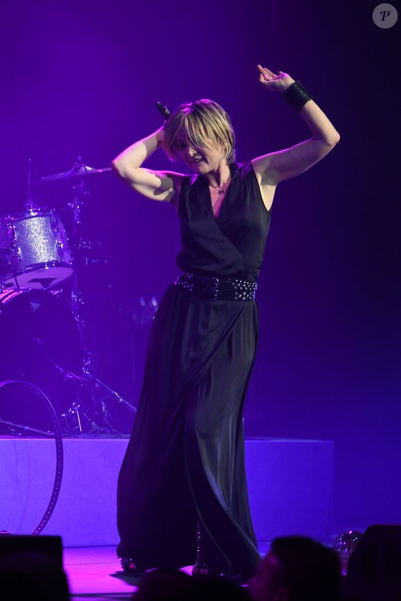 Patricia Kaas en concert à la Salle Pleyel à Paris, le 26 Janvier 2017.
© Lionel Urman/Bestimage