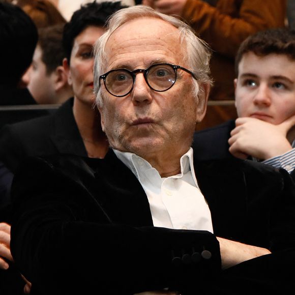 Exclusif - Fabrice Luchini (lauréat d'un prix spécial pour saluer son engagement en faveur du rayonnement de la langue et de la littérature française) - 10ème édition du Prix des Hussards à l'hôtel le Lutetia à Paris, France, le 20 avril 2023. © Christophe Clovis / Bestimage