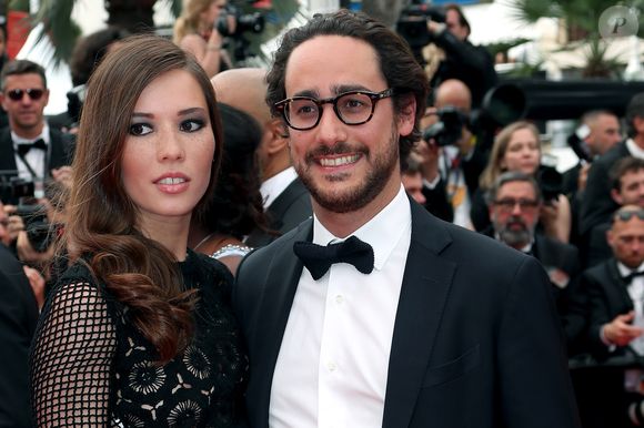 Thomas Hollande et sa compagne Emilie Broussouloux - Montée des marches du film "L'Amant Double" lors du 70ème Festival International du Film de Cannes. Le 26 mai 2017. © Borde-Jacovides-Moreau/Bestimage