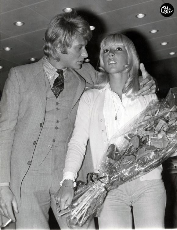 Archives - Johnny Hallyday et Sylvie Vartan à leur arrivée à l'aéroport de Orly, après leur tournée sud-américaine. Le 25 mars 1968
© Keystone Press Agency / Zuma Press / Bestimage