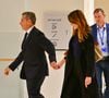 D'autres de ses proches liés au procès à l'instar de Brice Hortefeux et Claude Guéant ont également assisté à l'audience. Dans la matinée, BFMTV a rapidement révélé que Nicolas Sarkozy avait été reconnu coupable d'association de malfaiteurs. 

Nicolas Sarkozy et sa femme Carla Bruni au Tribunal judiciaire (Batignolles, 32ème chambre correctionnelle) pour l'annonce de la décision dans le cadre du procès Lybien le 25 septembre 2025.

© Christian Liewig / Bestimage