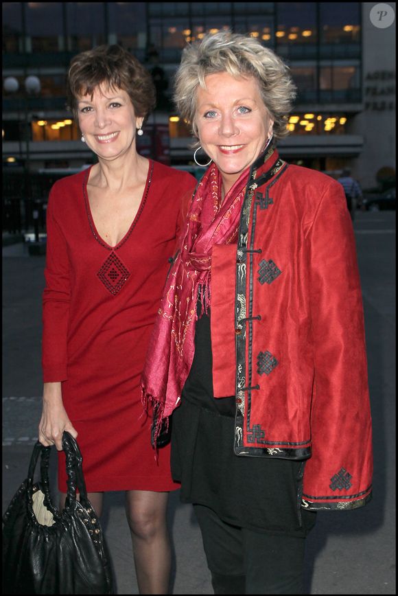 Catherine et Françoise Laborde - cocktail de rentrée de TF1 
© BORDENAVE-MOREAU / BESTIMAGE