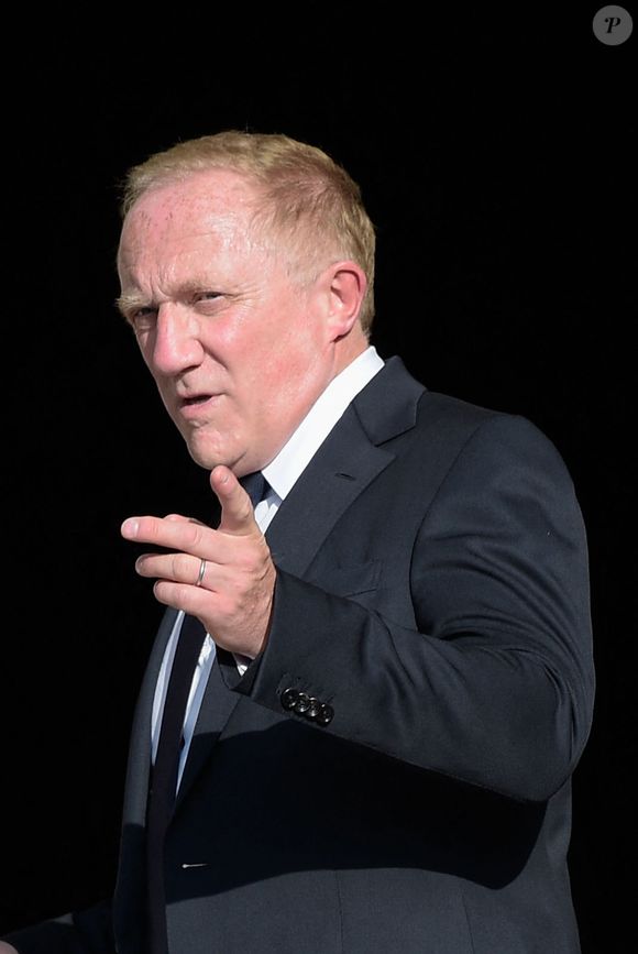 Francois Henri Pinault - Obsèques de Florence Rogers-Pinault en l'Église Saint-Sulpice à Paris, le 8 septembre 2021. Florence Rogers-Pinault, fille de F.Pinault et M.Campbell, est décédée à l'âge de 58 ans. Elle occupait le poste de responsable des relations publiques du vignoble de Château Latour à Pauillac.
© Federic Pestellini / Panoramic / Bestimage