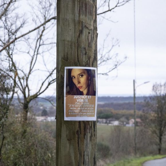Reconstitution de la disparition de Delphine Jubillar à Cagnac-les-Mines, Tarn le 13 décembre 2022. © Frédéric Maligne / Bestimage