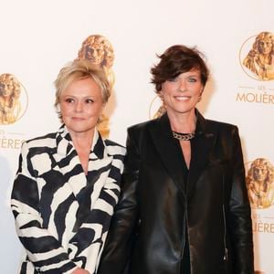 Muriel Robin et sa femme Anne Le Nen, lors de la 37ème Nuit des Molières aux Folies Bergère à Paris le 4 mai 2026.
© Jack Tribeca / Bestimage