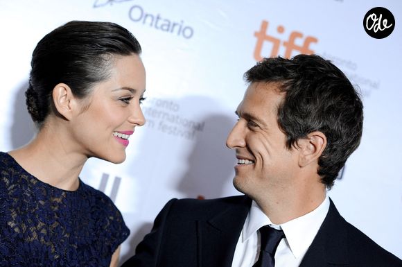 Marion Cotillard et Guillaume Canet assistent à la projection du film « Blood Ties » lors du Festival international du film de Toronto, au Canada. Photo de Lionel Hahn/ABACAPRESS.COM