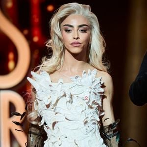 Exclusif - Bilal Hassani lors de l’enregistrement de l’émission “Les stars s’unissent pour le Sidaction” au théâtre Marigny à Paris, France, le 11 mars 2025. L’émission sera diffusée en prime le 22 mars sur France 2. © Guirec-Moreau/ Bestimage