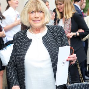 Info - La chanteuse britannique Marianne Faithfull est décédée à l’âge de 78 ans - Info - Marianne Faithfull, 75 ans, placée en maison de santé - Marianne Faithfull - Arrivées des people au 2ème défilé de mode Haute-Couture automne-hiver 2016/2017 "Chanel" au Grand Palais à Paris. Le 5 juillet 2016. 
© CVS-Veeren / Bestimage
