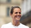 Mais elle vit loin des studios parisiens de l’émission.
Laure Manaudou dans le cadre de la première édition de la Fête du sport sur la place de l'Hôtel-de-Ville à Paris, France, le 14 septembre 2025.  Photo par Alexis Jumeau/ABACAPRESS.COM