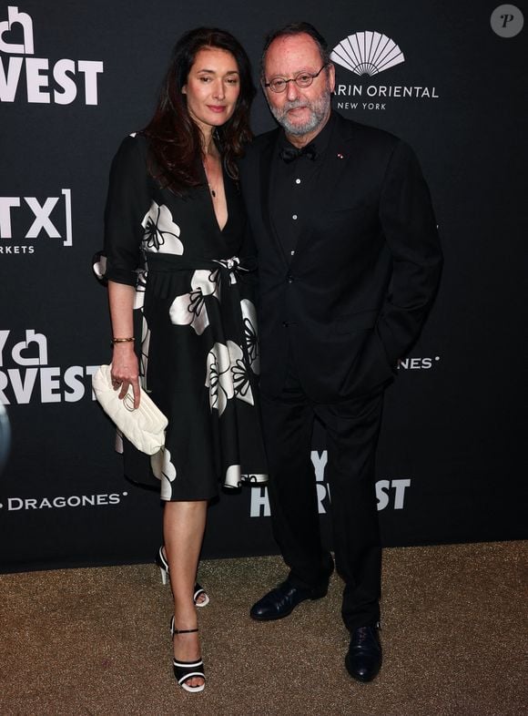 Jean Reno et Zofia Borucka assistent au Gala City Harvest au restaurant Cipriani à New York, NY le 22 avril 2025. Photo par Charles Guerin/ABACAPRESS.COM