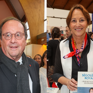 Retrouvailles pour François Hollande et Ségolène Royal  à la 43e Foire du Livre de Brive

François Hollande et Ségolène Royal à la Hall Georges Brassens de Brive-la-Gaillarde pour la 43 ème Foire du Livre de Brive, le 8 novembre 2025. © Jean-Marc Lhomer/Bestimage