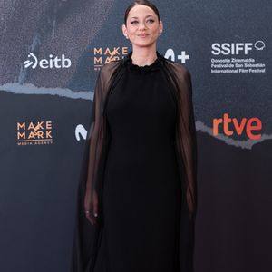 Marion Cotillard - Projection du film "7 h 40 ce matin-là" (compétition officielle) au 74ème Festival du Film de Saint-Sébastien (San Sebastian), le 24 septembre 2026. © LALO YASKY / BESTIMAGE
