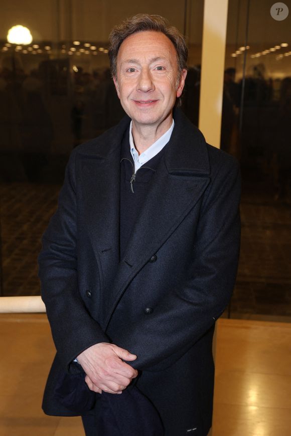 Stephane Bern assiste à l'ouverture de la 28ème session du concours "Un des Meilleurs Ouvriers de France" le 27 mars 2025 à Paris, France. Photo by Jerome Dominé/ ABACAPRESS.COM