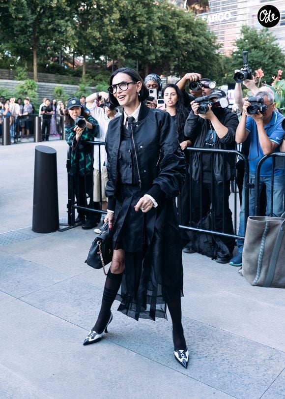 New York, NY Actress Demi Moore attends Thom Browne Spring/Summer 2027 fashion show during New York Fashion Week at The Shed at Hudson Yards Pictured: Demi Moore