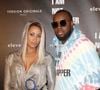 Ils s'étaient rencontrés il y a plus de vingt ans et sont devenus les parents de quatre enfants.
Gims et Demdem Djuna lors de la soirée de lancement de la collection capsule "I'm not a rapper" de la marque Elevenparis, à Paris, France.