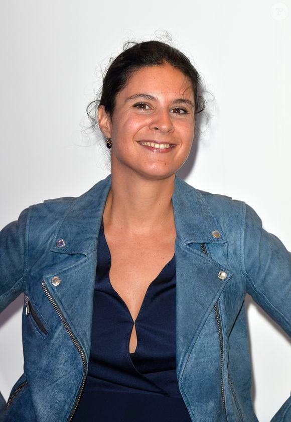 Apolline de Malherbe - Conféfrence de presse de rentrée de BFM Tv à Paris le 8 septembre 2017
© Guirec Coadic/Bestimage