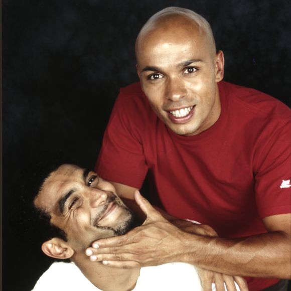 Portrait du duo Eric et Ramzy (Eric Judor, Ramzy Bedia)  le 7 juin 1999.
© Cédric Perrin / Bestimage