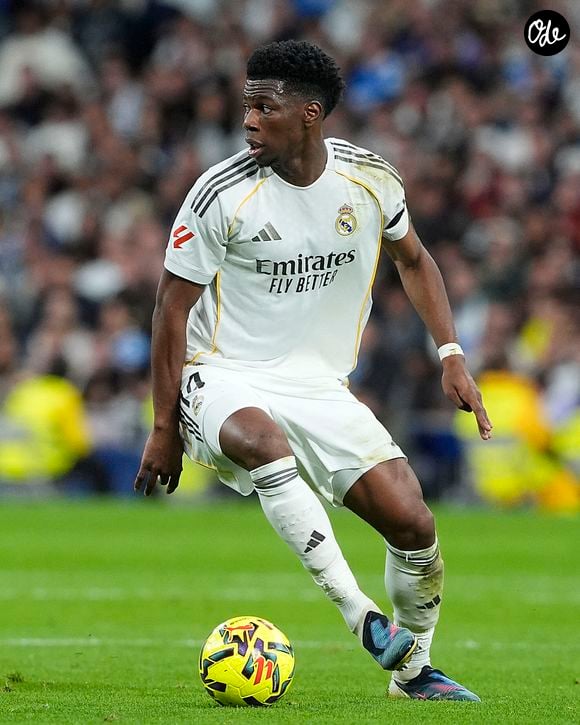 Aurélien Tchouaméni lors du match de Liga opposant le Real Madrid à Elche au stade Bernabéu à Madrid, le 14 mars 2026.

© alterphotos / PsnewZ / Bestimage