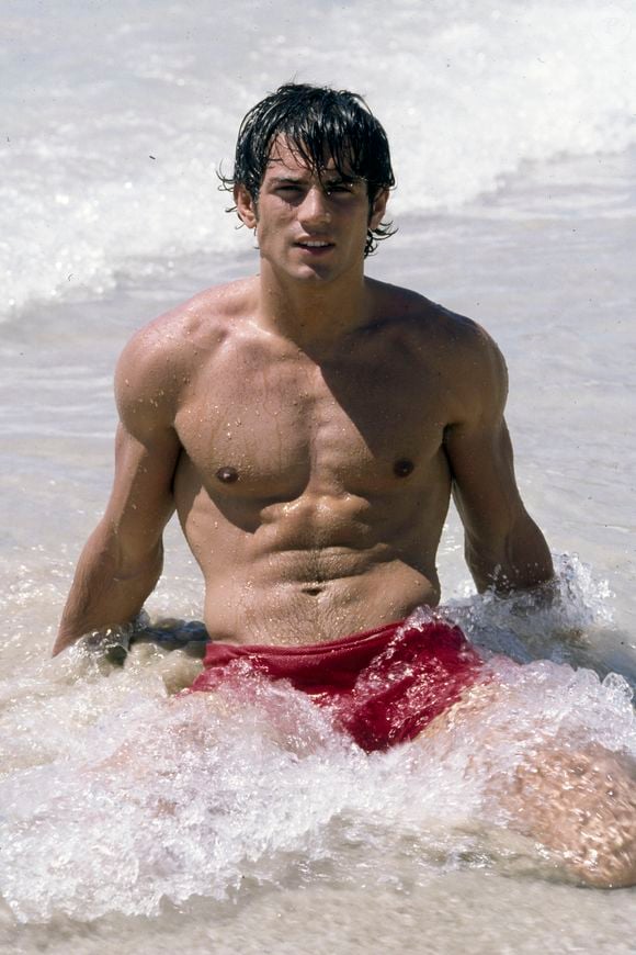 Archives - Dans les Caraïbes, à Saint-Barthélemy, Filip Nikolic, le 12 mars 1998. Michel MARIZY via Bestimage