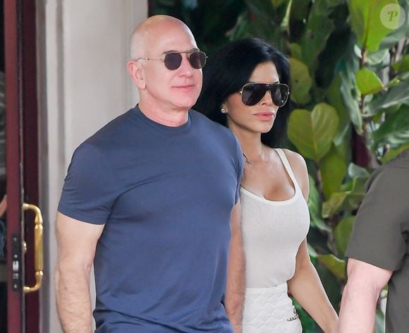 A peine mariée avec le boss d'Amazon Jeff Bezos, sa femme Lauren Sanchez a  le "cœur brisé" - Purepeople