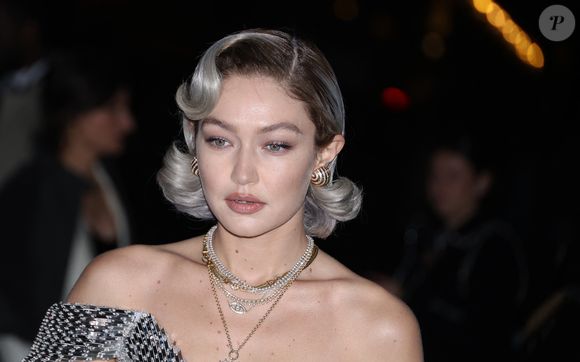 Gigi Hadid - Photocall du "Le Grand Diner du Louvre" lors de la Fashion Week à Paris le 4 mars 2025.

© Denis Guignebourg / Bestimage