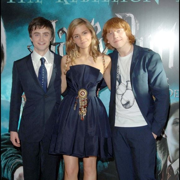 Emma Watson, Rupert Grint, Daniel Radcliffe - Première du film "Harry Potter et l'ordre du phénix" à Londres
©GOFF INF / BESTIMAGE